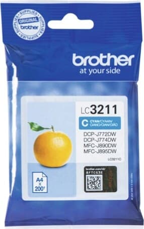 Brother - Cartuccia - Ciano - LC3211C - 200 pag Elettronica/Informatica/Stampanti e accessori/Accessori per stampanti a inchiostro e laser/Cartucce d'inchiostro Eurocartuccia - Pavullo, Commerciovirtuoso.it