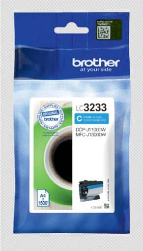 Brother - Cartuccia - Ciano - LC3233C - 1500 pag Elettronica/Informatica/Stampanti e accessori/Accessori per stampanti a inchiostro e laser/Cartucce d'inchiostro Eurocartuccia - Pavullo, Commerciovirtuoso.it