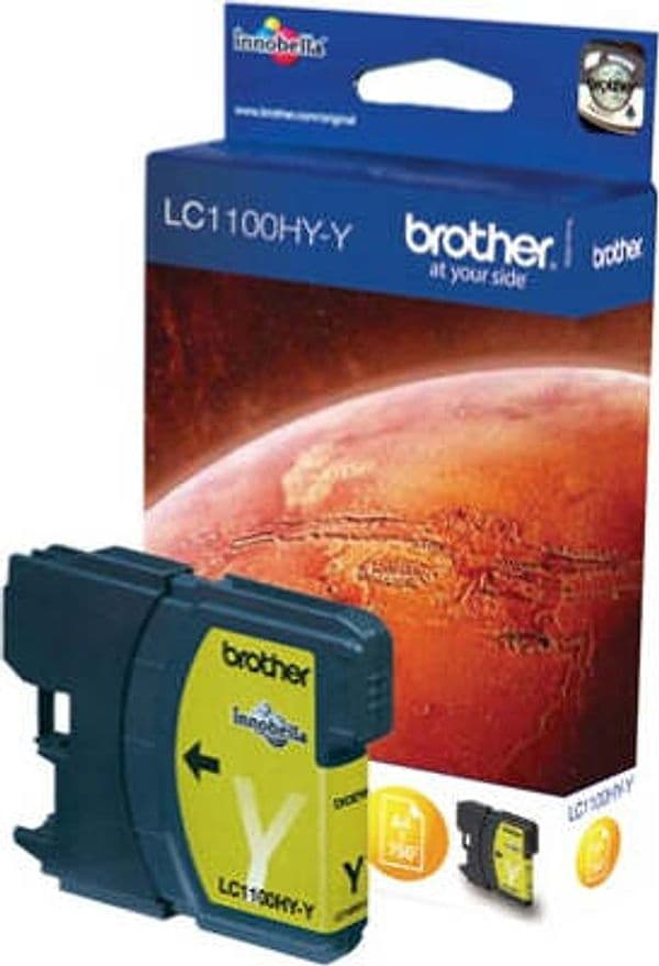 Brother - Cartuccia - Giallo - LC1100HYY - 900 pag Elettronica/Informatica/Stampanti e accessori/Accessori per stampanti a inchiostro e laser/Cartucce d'inchiostro Eurocartuccia - Pavullo, Commerciovirtuoso.it