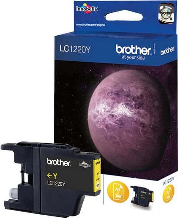Brother - Cartuccia - Giallo - LC1220Y - 300 pag Elettronica/Informatica/Stampanti e accessori/Accessori per stampanti a inchiostro e laser/Cartucce d'inchiostro Eurocartuccia - Pavullo, Commerciovirtuoso.it