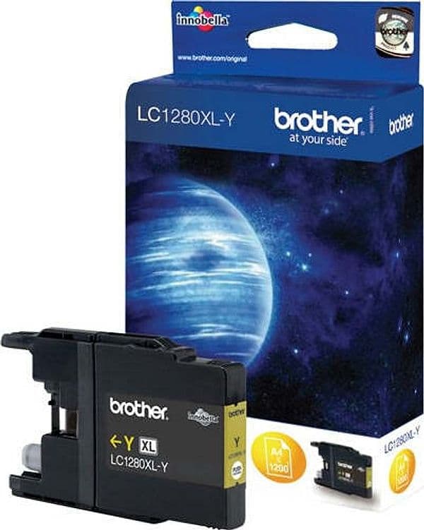 Brother - Cartuccia - Giallo - LC1280XLY- 1200 pag Elettronica/Informatica/Stampanti e accessori/Accessori per stampanti a inchiostro e laser/Cartucce d'inchiostro Eurocartuccia - Pavullo, Commerciovirtuoso.it