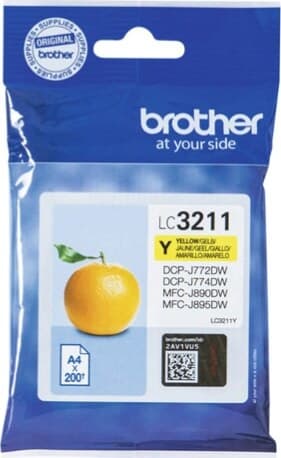 Brother - Cartuccia - Giallo - LC3211Y - 200 pag Elettronica/Informatica/Stampanti e accessori/Accessori per stampanti a inchiostro e laser/Cartucce d'inchiostro Eurocartuccia - Pavullo, Commerciovirtuoso.it