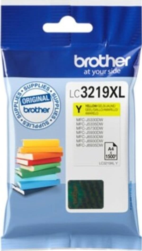 Brother - Cartuccia - Giallo - LC3219XLY - 1500 pag Elettronica/Informatica/Stampanti e accessori/Accessori per stampanti a inchiostro e laser/Cartucce d'inchiostro Eurocartuccia - Pavullo, Commerciovirtuoso.it