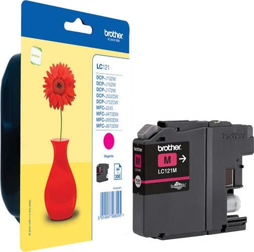 Brother - Cartuccia - Magenta - LC121M - 300 pag Elettronica/Informatica/Stampanti e accessori/Accessori per stampanti a inchiostro e laser/Cartucce d'inchiostro Eurocartuccia - Pavullo, Commerciovirtuoso.it