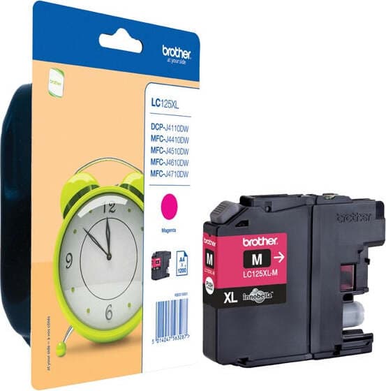 Brother - Cartuccia - Magenta - LC125XLM - 1200 pag Elettronica/Informatica/Stampanti e accessori/Accessori per stampanti a inchiostro e laser/Cartucce d'inchiostro Eurocartuccia - Pavullo, Commerciovirtuoso.it