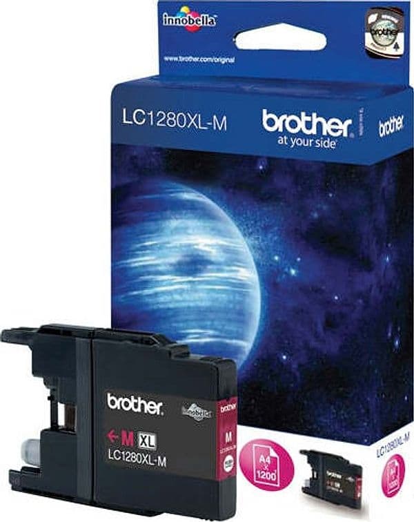 Brother - Cartuccia - Magenta - LC1280XLM - 1200 pag Elettronica/Informatica/Stampanti e accessori/Accessori per stampanti a inchiostro e laser/Cartucce d'inchiostro Eurocartuccia - Pavullo, Commerciovirtuoso.it