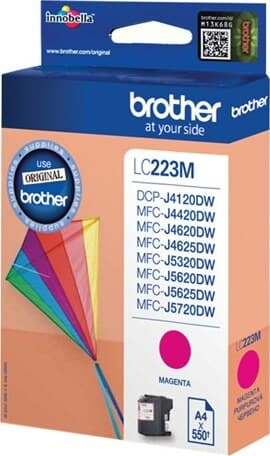 Brother - Cartuccia - Magenta - LC223M - 550 pag Elettronica/Informatica/Stampanti e accessori/Accessori per stampanti a inchiostro e laser/Cartucce d'inchiostro Eurocartuccia - Pavullo, Commerciovirtuoso.it