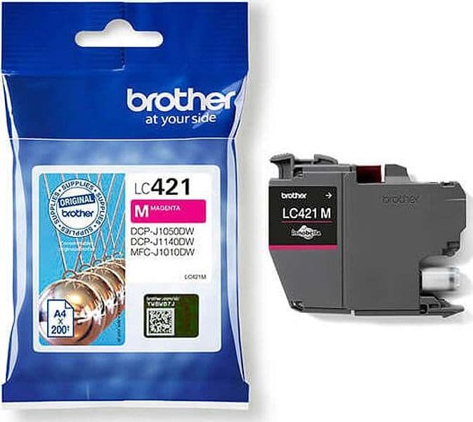 Brother - Cartuccia Ink - Magenta - LC421M - 200 pag Elettronica/Informatica/Stampanti e accessori/Accessori per stampanti a inchiostro e laser/Cartucce d'inchiostro Eurocartuccia - Pavullo, Commerciovirtuoso.it