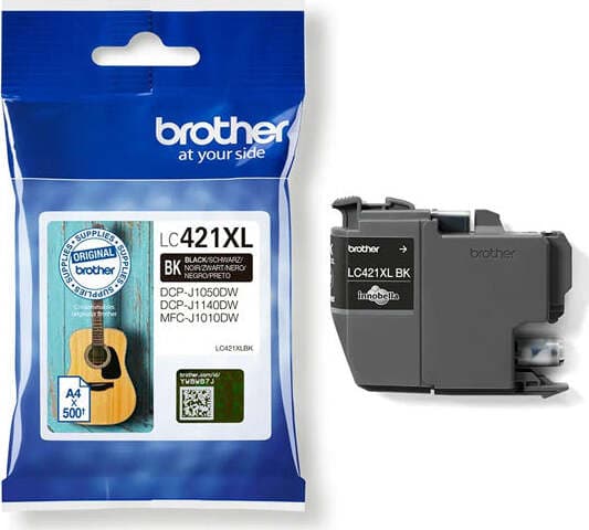 Brother - Cartuccia Ink - Nero - LC421XLBK - 500 pag Elettronica/Informatica/Stampanti e accessori/Accessori per stampanti a inchiostro e laser/Cartucce d'inchiostro Eurocartuccia - Pavullo, Commerciovirtuoso.it
