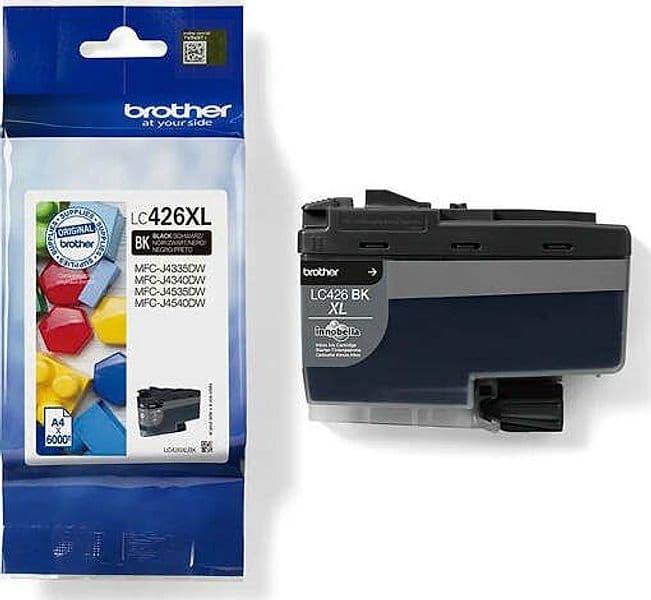 Brother - Cartuccia ink - Nero - LC426XLBK - 6.000 pag Elettronica/Informatica/Stampanti e accessori/Accessori per stampanti a inchiostro e laser/Cartucce d'inchiostro Eurocartuccia - Pavullo, Commerciovirtuoso.it