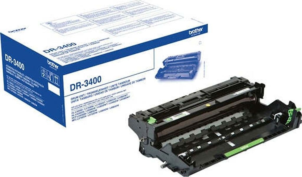 Brother - Tamburo - Nero - DR3400 - 30000 pag Elettronica/Informatica/Stampanti e accessori/Accessori per stampanti a inchiostro e laser/Cartucce d'inchiostro Eurocartuccia - Pavullo, Commerciovirtuoso.it