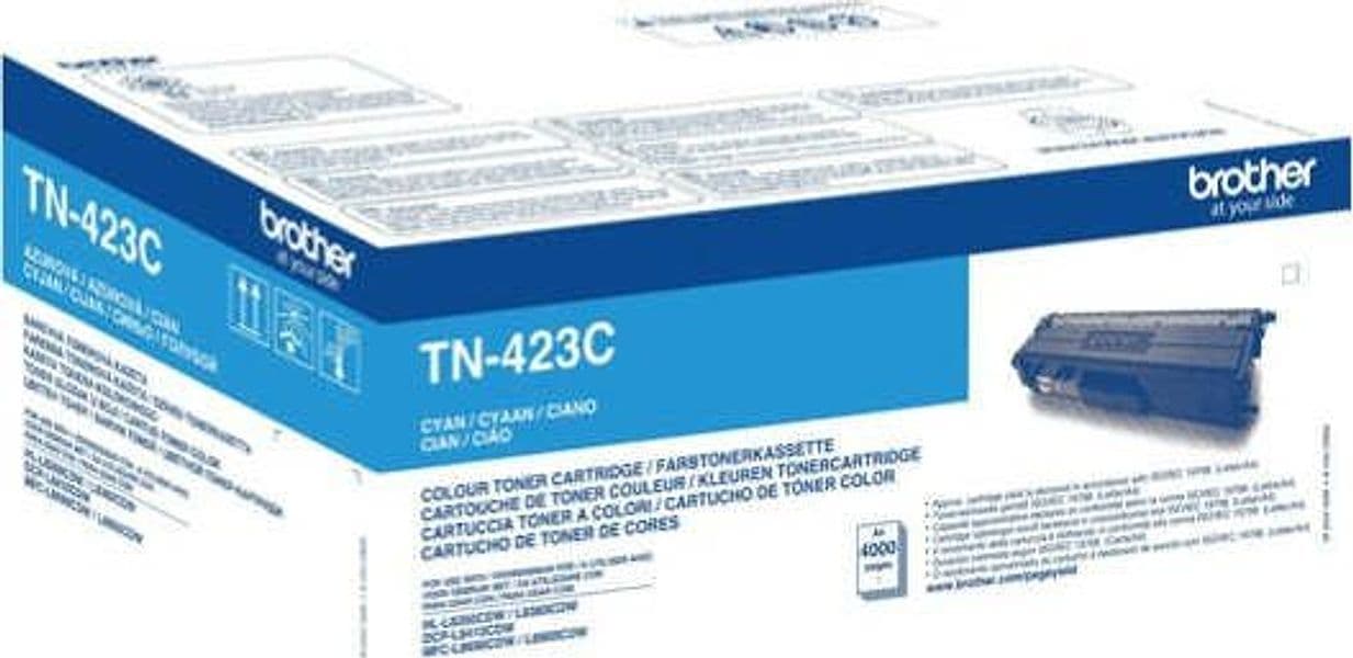 Brother - Toner - Ciano - TN423C - 4000 pag Elettronica/Informatica/Stampanti e accessori/Accessori per stampanti a inchiostro e laser/Cartucce d'inchiostro Eurocartuccia - Pavullo, Commerciovirtuoso.it