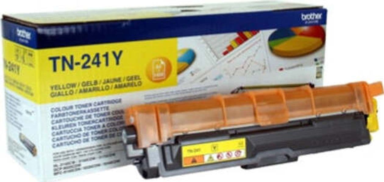 Brother - Toner - Giallo - TN241Y - 1400 pag Elettronica/Informatica/Stampanti e accessori/Accessori per stampanti a inchiostro e laser/Cartucce d'inchiostro Eurocartuccia - Pavullo, Commerciovirtuoso.it