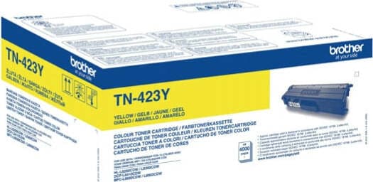 Brother - Toner - Giallo -TN423Y - 4000 pag Elettronica/Informatica/Stampanti e accessori/Accessori per stampanti a inchiostro e laser/Cartucce d'inchiostro Eurocartuccia - Pavullo, Commerciovirtuoso.it