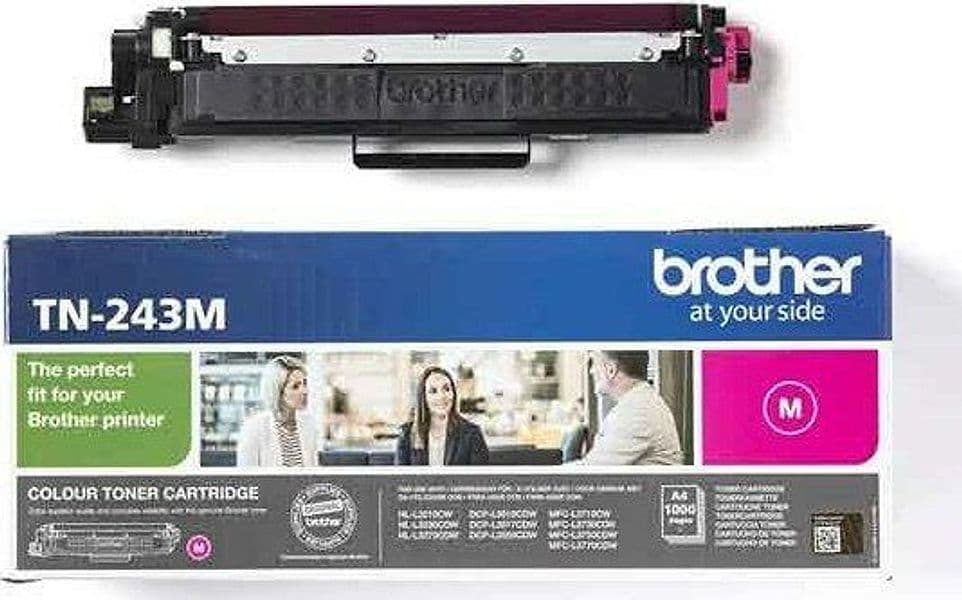 Brother - Toner - Magenta - TN243M - 1000 pag Elettronica/Informatica/Stampanti e accessori/Accessori per stampanti a inchiostro e laser/Cartucce d'inchiostro Eurocartuccia - Pavullo, Commerciovirtuoso.it