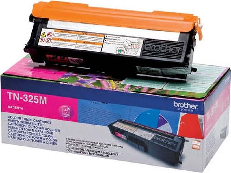 Brother - Toner - Magenta - TN325M - 3500 pag Elettronica/Informatica/Stampanti e accessori/Accessori per stampanti a inchiostro e laser/Cartucce d'inchiostro Eurocartuccia - Pavullo, Commerciovirtuoso.it