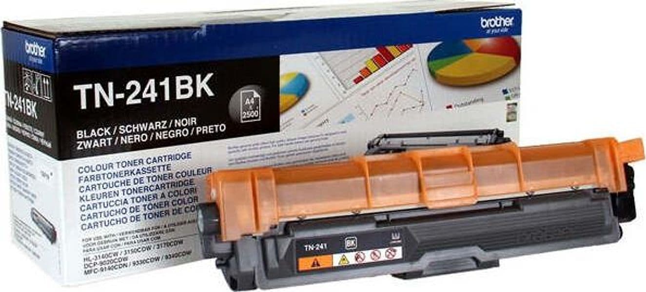 Brother - Toner - Nero - TN241BK - 2500 pag Elettronica/Informatica/Stampanti e accessori/Accessori per stampanti a inchiostro e laser/Cartucce d'inchiostro Eurocartuccia - Pavullo, Commerciovirtuoso.it