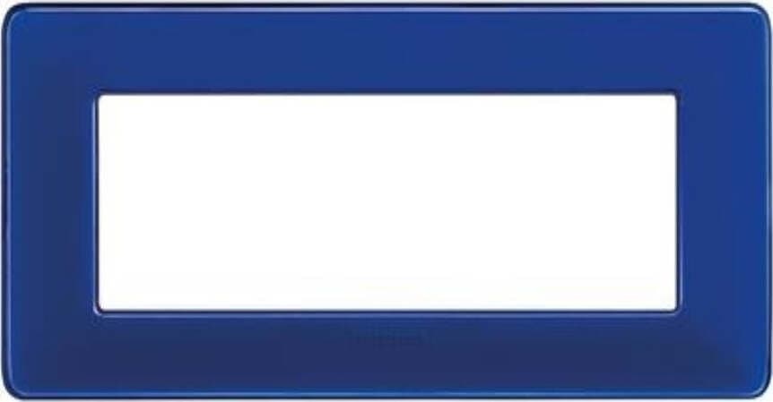 BTICINO---MATIX-PLACCA-6-MODULI---COLORE-BLU-COBALTO-E-MATERIALE-TECNOPOLIMERO