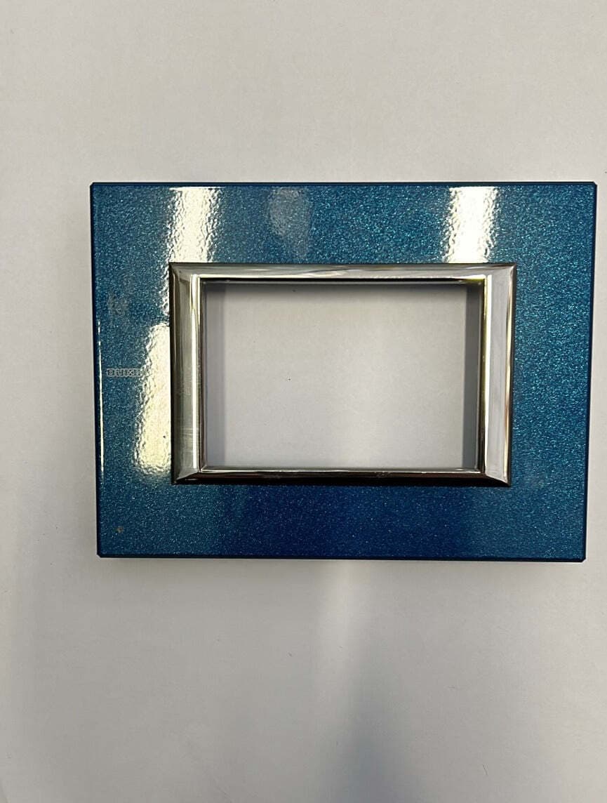 BTICINO---PLACCA-AXOLUTE-3-MODULI-BLU-MEISSEN-HA4803BM
