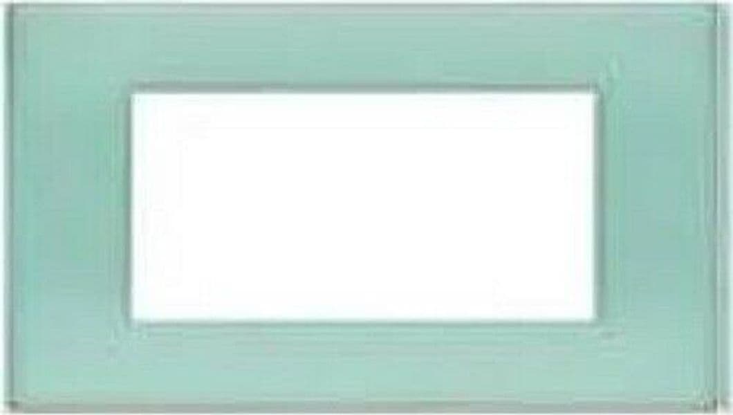 BTICINO---PLACCA-LIGHT-4-MODULI-COLORE-VERDE-OPALINO-N4804VP