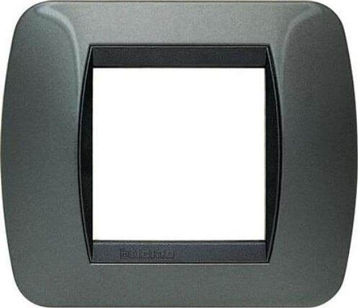 BTICINO---PLACCA-LIVING-2-MODULI-ANTRACITE-L4802AC