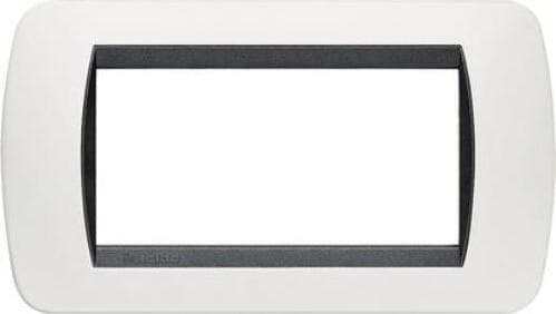 BTICINO---PLACCA-LIVING-4-MODULI-BIANCO-L4804PB