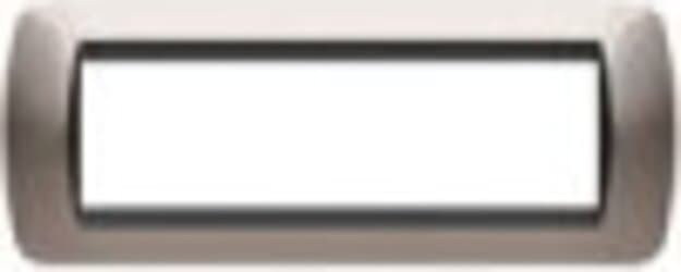 BTICINO---PLACCA-LIVING-7-MODULI-COLORE-NICHEL-NERO-L4807NN