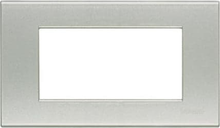 BTICINO---PLACCA-LIVINGLIGHT-4-MODULI-COLORE-GIALLO-PERLA-L4804YN