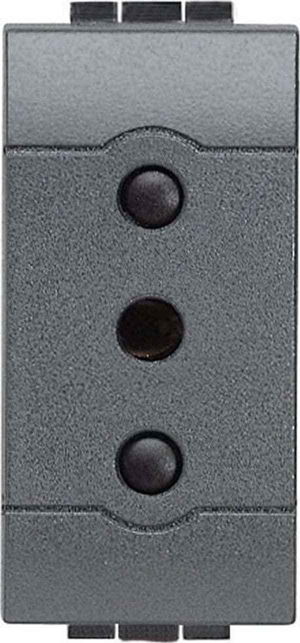 BTICINO---PRESA-2P+T-10A-250V
