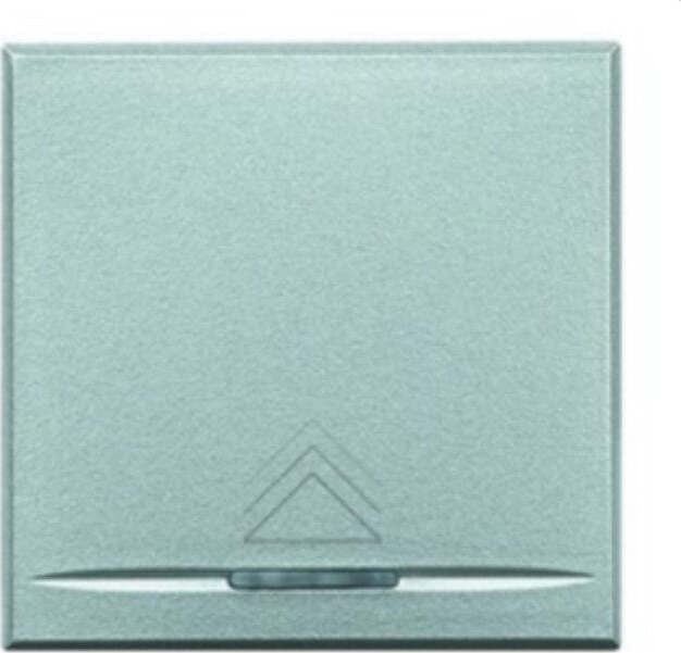 BTICINO-AXOLUTE---VARIATORE-DI-LUMINOSITA'-A-PULSANTE---2-MODULI---COLORE-GRIGIO-CHIARO---DIMMER-60+500V