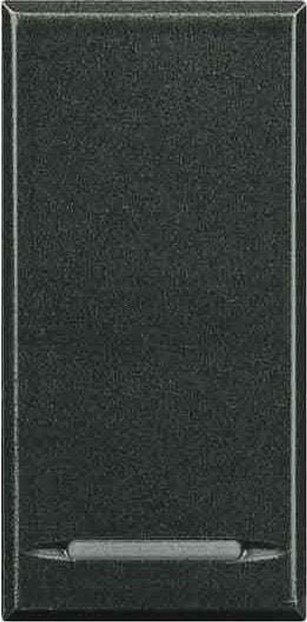 BTICINO-AXOLUTE-PULSANTE-10A-BASCULANTE-ANTRACITE-HS4055
