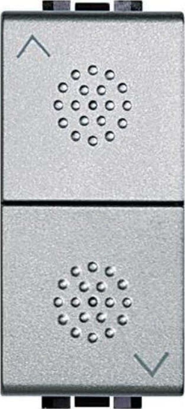 BTICINO-LIGHT-TECH---DUE-PULSANTI-INTERBLOCCANTI-10A-250V