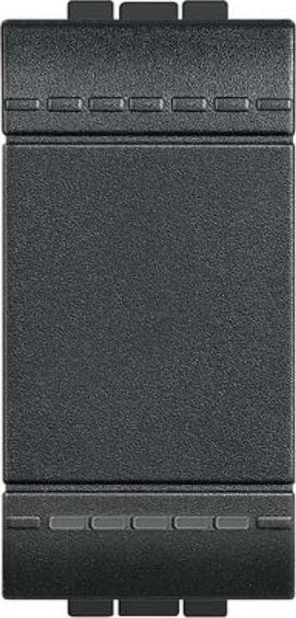 BTICINO-LIVING---DEVIATORE-1-POLO-16-AX-250-Vac---COLORE-ANTRACITE