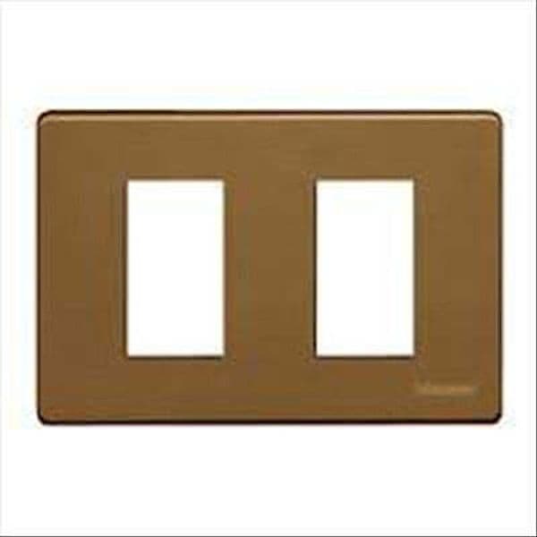 BTICINO-MAGIC---PLACCA-2-MODULI-BRONZO-503/2A/BR