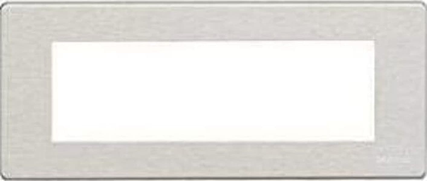 BTICINO-MAGIC---PLACCA-6-MODULI-ALLUMINIO-506L/6A/AL