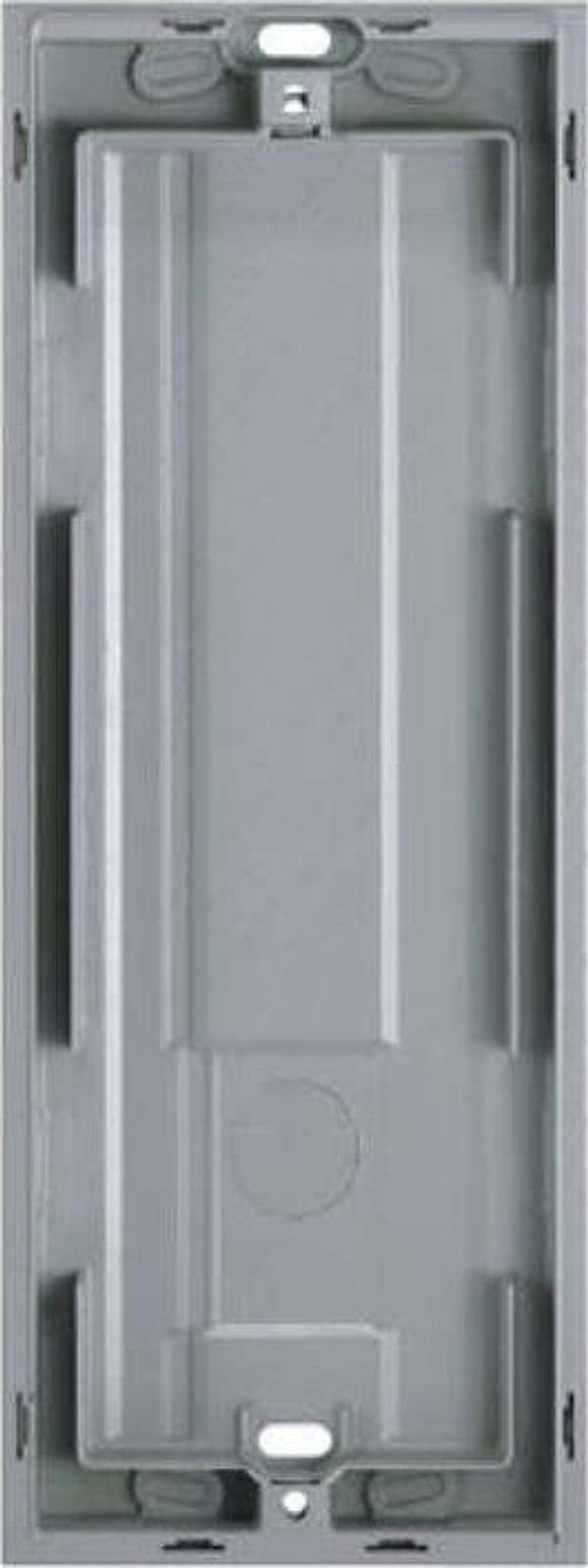 BTICINO-TERRANEO---SCATOLA-PERISTALLAZIONE-DA-PARETE-DELLE-PULSANTIERE-L.-99-H.-245-P.-16-MM---FINITURA-ALLMETAL