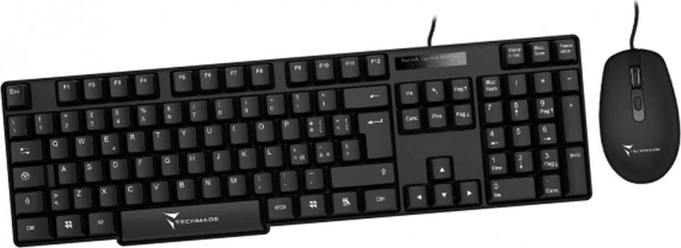 Bundle Kit Tastiera e Mouse USB con filo PC KIT ITA ufficio casa lavoro VLT SLOT - TM-KB828+M102 in 85cento.it - Potenza, commercioVirtuoso.it