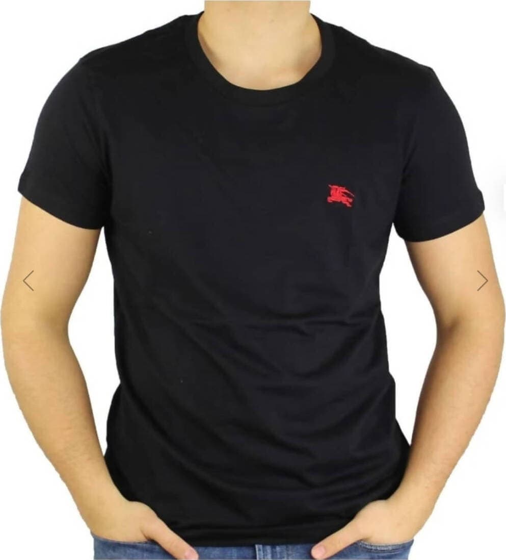 Burberry T-Shirt Uomo 100% Cotone Burberry London Maglia Maniche Corte Girocollo con Logo Maglietta Mezza Manica Moda/Uomo/Abbigliamento/T-shirt polo e camicie/T-shirt Euforia - Bronte, Commerciovirtuoso.it