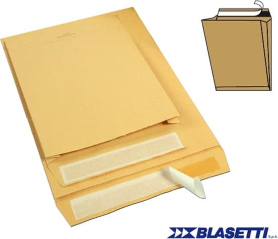 Busta a sacco avana - serie Monodex - soffietti laterali - strip adesivo - 250x353x40 mm - 120 gr - Blasetti - conf. 250 pezzi Commercio Industria e Scienza/Forniture per imballaggio e spedizione/Scatole buste e tubi per spedizione/Buste per spedizione/Buste imbottite Eurocartuccia - Pavullo, Commerciovirtuoso.it