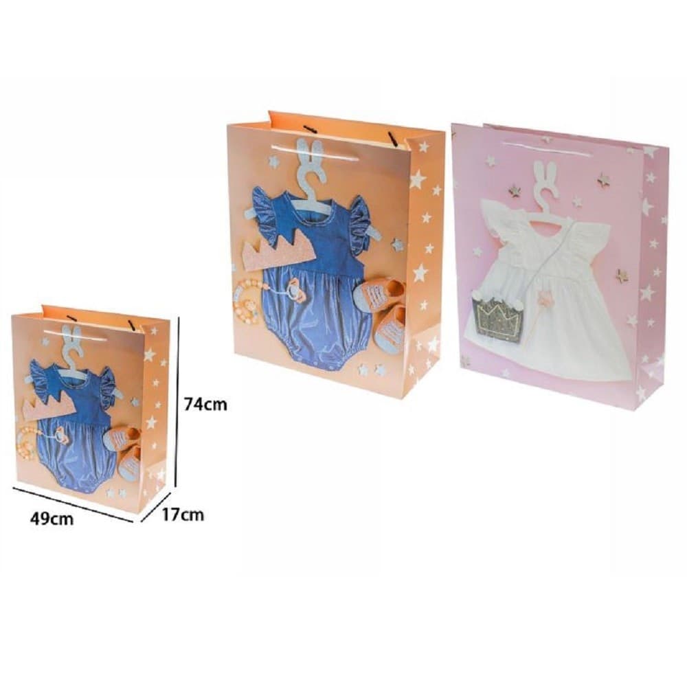 Busta Buste Borsa Da Regalo Nascita Compleanno Bimba 74x49x17cm 69977 2 Modelli Casa, arredamento e bricolage > Prodotti per Feste Trade Shop italia - Napoli, Commerciovirtuoso.it