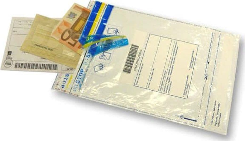 Busta di sicurezza - 365x455 mm - LDPE riciclabile - 70 micron - Viva - conf. 25 pezzi Commercio Industria e Scienza/Forniture per imballaggio e spedizione/Scatole buste e tubi per spedizione/Buste per spedizione/Buste imbottite Eurocartuccia - Pavullo, Commerciovirtuoso.it