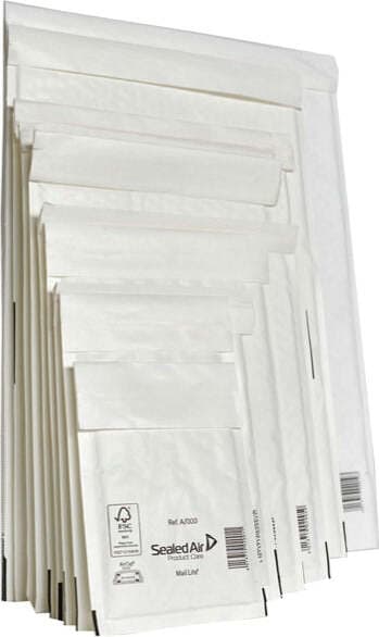Busta imbottita Mail Lite - formato H (27x36 cm) - bianco - Sealed Air - conf. 10 pezzi Commercio Industria e Scienza/Forniture per imballaggio e spedizione/Scatole buste e tubi per spedizione/Buste per spedizione/Buste imbottite Eurocartuccia - Pavullo, Commerciovirtuoso.it
