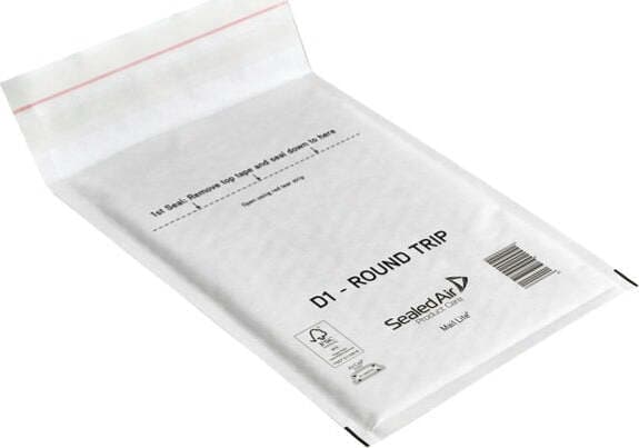 Busta imbottita Mail Lite Round Trip - andata-ritorno - formato D (18x26 cm) - Sealed Air - conf. 100 pezzi Commercio Industria e Scienza/Forniture per imballaggio e spedizione/Scatole buste e tubi per spedizione/Buste per spedizione/Buste imbottite Eurocartuccia - Pavullo, Commerciovirtuoso.it