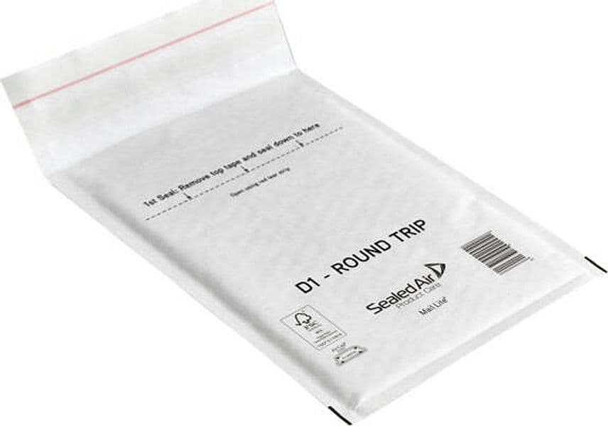 Busta imbottita Mail Lite Round Trip - andata-ritorno - formato LL (23x33 cm) - Sealed Air - conf. 50 pezzi Commercio Industria e Scienza/Forniture per imballaggio e spedizione/Scatole buste e tubi per spedizione/Buste per spedizione/Buste imbottite Eurocartuccia - Pavullo, Commerciovirtuoso.it