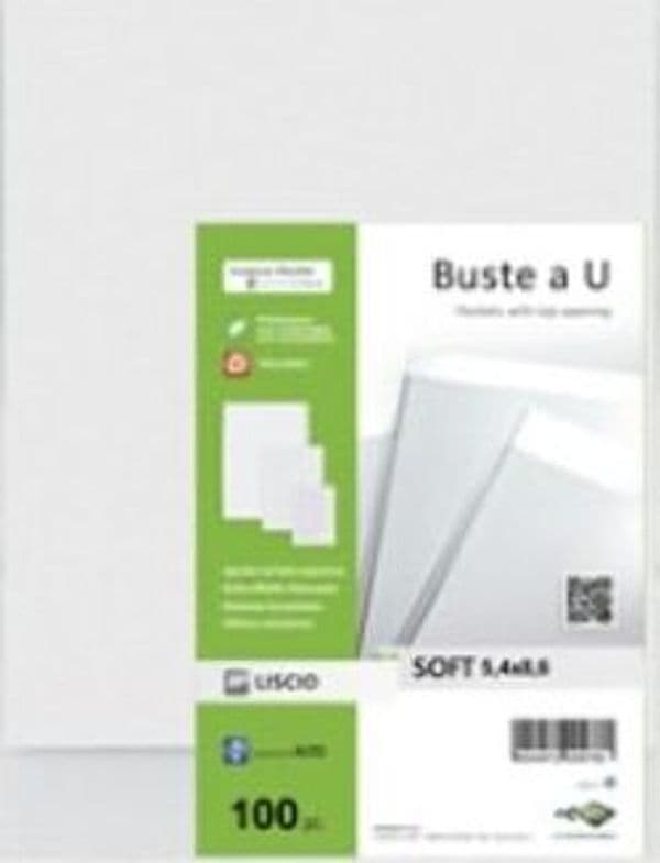 Buste a sacco Soft - PPL - 5 4x8 6 cm - liscio - trasparente - Sei Rota - conf. 100 pezzi Cancelleria e prodotti per ufficio/Archivio ufficio e accessori per scrivania/Archivio ufficio/Cartelle sospese e accessori/Cartelle e buste portadocumenti Eurocartuccia - Pavullo, Commerciovirtuoso.it