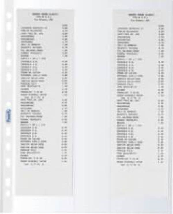 Buste forate - per 4 scontrini fiscali - 25 2 x 30 7 cm - Favorit - conf. 10 pezzi Commercio Industria e Scienza/Forniture per imballaggio e spedizione/Scatole buste e tubi per spedizione/Buste per spedizione/Buste trasparenti Eurocartuccia - Pavullo, Commerciovirtuoso.it