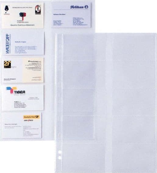 Buste forate Atla Card - porta biglietti da visita - 20 spazi - PPL - 21 x 29 7 cm - trasparente - Sei Rota - conf. 10 pezzi Commercio Industria e Scienza/Forniture per imballaggio e spedizione/Scatole buste e tubi per spedizione/Buste per spedizione/Buste trasparenti Eurocartuccia - Pavullo, Commerciovirtuoso.it