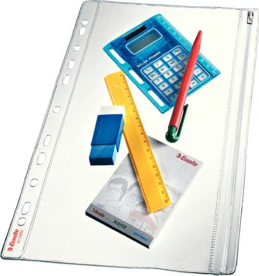 Buste forate con zip - PVC - 19x30 cm - Esselte - conf. 5 pezzi Commercio Industria e Scienza/Forniture per imballaggio e spedizione/Scatole buste e tubi per spedizione/Buste per spedizione/Buste trasparenti Eurocartuccia - Pavullo, Commerciovirtuoso.it