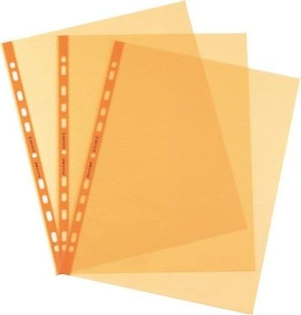 Buste forate Favorit Art - Superior - liscio - 22x30 cm - arancio - Favorit - conf. 25 pezzi Cancelleria e prodotti per ufficio/Archivio ufficio e accessori per scrivania/Raccoglitori e accessori per raccoglitori/Buste a perforazione universale Eurocartuccia - Pavullo, Commerciovirtuoso.it