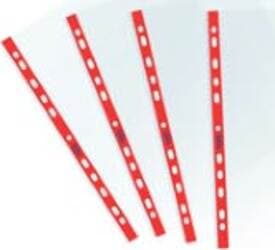 Buste forate Sprint - c- banda - liscia - 22 x 30 cm - rosso - Favorit - conf. 25 pezzi Cancelleria e prodotti per ufficio/Archivio ufficio e accessori per scrivania/Raccoglitori e accessori per raccoglitori/Buste a perforazione universale Eurocartuccia - Pavullo, Commerciovirtuoso.it